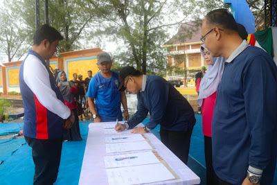 Lindungi Anak, Tiga Dinas di Pemkab Bintan Tandatangani MoU