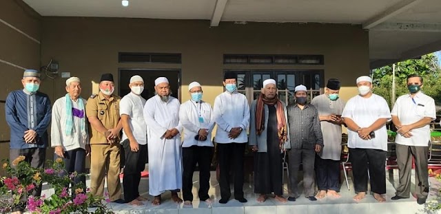Minta Doa, Gubernur Kepri Isdianto Silaturahmi ke Rumah Ketua LAM Natuna