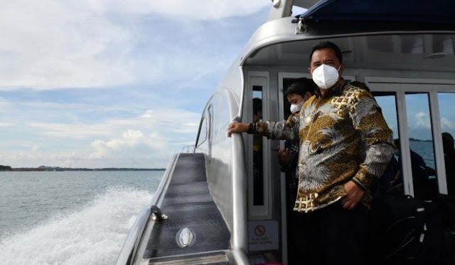 Pjs Bahtiar Hadiri HUT Lingga Sekaligus Pantau Pilkada dan Protokol Kesehatan