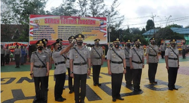 AKBP Fernando Pimpin Sertijab PJU di Lingkungan Polres Tanjungpinang