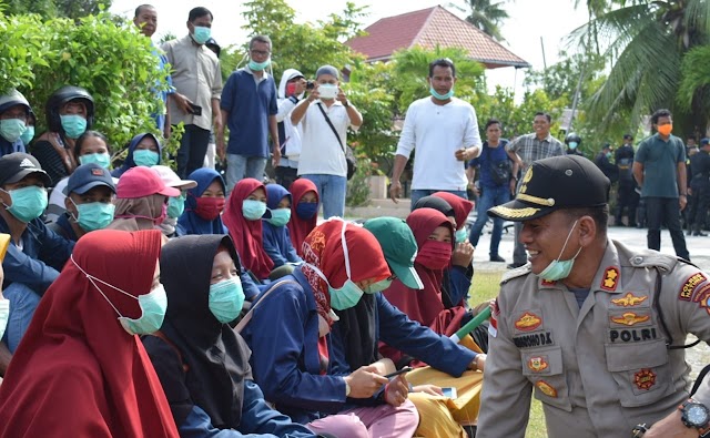 Tugas Kemanusiaan, TNI-Polri di Natuna Siap Siaga