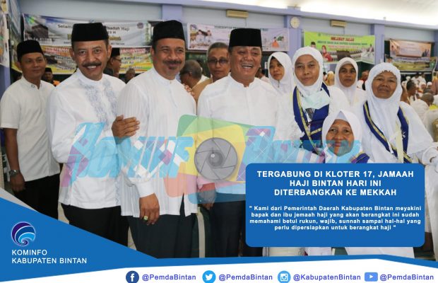 Jamaah Haji Bintan yang Tergabung di Kloter 17 Diterbangkan ke Mekkah
