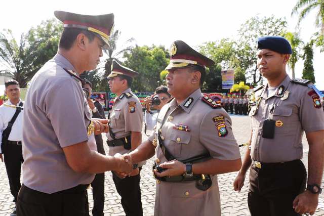 Gantikan AKBP Armaini, AKBP Agus Fajaruddin resmi jabat Kapolres Karimun