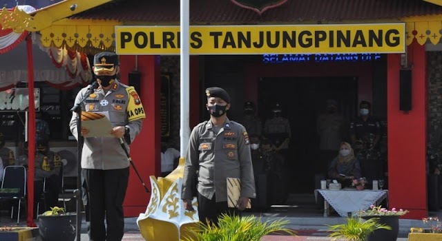 Polres Tanjungpinang Deklarasikan Pencanangan Pembangunan Zona Integritas Menuju WBK dan WBBM