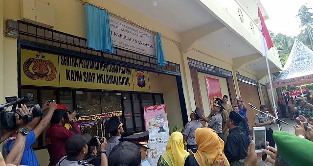 Polres Anambas diresmikan, Brigjen Pol Drs. Didi Haryono, Sh, MH : Rasa aman adalah kebutuhan